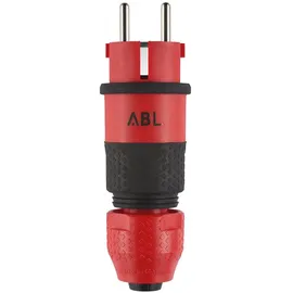 ABL Professional Stecker SCHUKO & fr-be 2Elamid-2K, rt sv ...