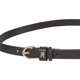 Tommy Hilfiger Damengürtel Leder 1,5 cm Schwarz 85
