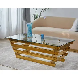 SalesFever Kaida Gold Edelstahl 130 x 70 x 19 cm
