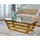 SalesFever Kaida Gold Edelstahl 130 x 70 x 19 cm