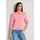 Madeleine Twinset Basic Strickjacke mit Halbarmpullover Rosa 36/38