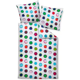 JANINE Modern Art bunt 135 x 200 cm + 80 x 80 cm
