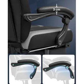 Songmics OBG77 Gaming Chair schwarz/grau