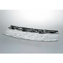 Alessi Alessi, Dekoschale, Dekoschale aus Stahl silberfarben (51.5 x 19.5 cm)