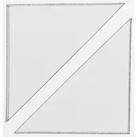 Durable Dreiecktaschen selbstklebend 7,5 cm Transparent 100 St.