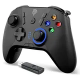 EasySMX PS3 Controller, Gamepad, einstellbare LED und Vibrationsfunktion, Turbo, Vier programmierbare Tasten für PS3/ PC/Android Tablets,TV, TV Box