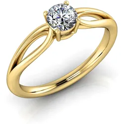Verlobungsring VR16 585er Gelbgold - 1673