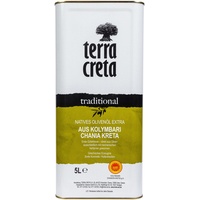 15,19 €/Liter - Terra Creta traditional g.U. - Extra Natives Olivenöl 5 Liter