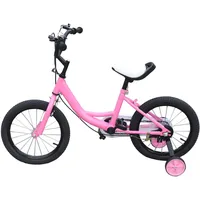 16 Zoll Kinderfahrrad Mädchenfahrrad Jungenfahrrad kinder Fahrrad Camping Bike Campingrad geschenk für Kinder (rosa)