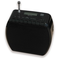Dual STR 101 Steckdosenradio (UKW-Radio, Bluetooth für Audiostreaming) schwarz
