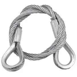 Eurolite Stahlseil 600x3mm silber mit Kausche