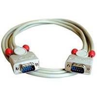 LINDY RS232 cable, 10m Serien-Kabel Grau
