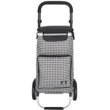 Franky Einkaufstrolley ER10 54 l Schwarz/Weiß