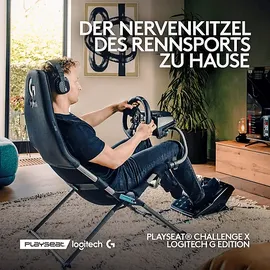 Playseat Challenge X Gaming-Stuhl Schwarz PC / PlayStation 4 / Xbox One