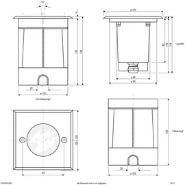 EVN LED-Bodeneinbauleuchte (679435EV.53D)