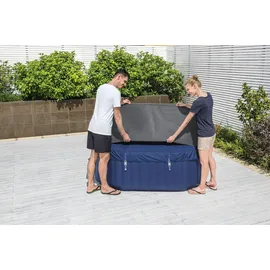 BESTWAY LAY-Z-SPA Xtras EnergySense Thermo-Komplettabdeckung grau 180 x 180 x 71 cm