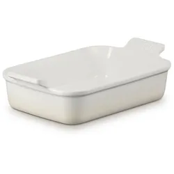 Le Creuset Keramik Auflaufform meringue / creme
