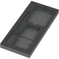 WERA 9850 Schaumstoffeinlage Kraftform Kompakt Tool-Check PLUS Set 1,