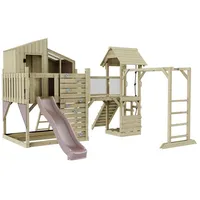 OUTDOORTOYS Spielturm Ludvig Altrosa