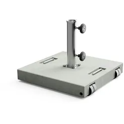 tuozi Stealth-Rolluntersatz mit Edelstahlrohr, 2 Griffe, Grau