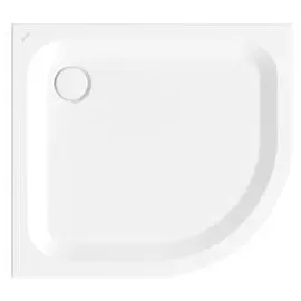 Bette BetteCorner Viertelkreis-Duschwanne, ungleichschenklig, mit BetteGlasur Plus, 900x800x35mm, 5404000PLUS Farbe: Weiß