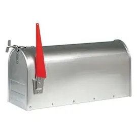 Burg Wächter US-Mailbox 892 Aluminium silber