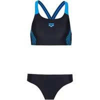Arena Bikini Damen Schwarz/Türkis 42