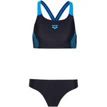 Arena Bikini Damen Schwarz/Türkis 42