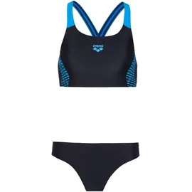 Arena Bikini Damen Schwarz/Türkis 42