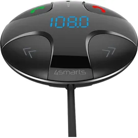 4smarts Bluetooth FM Transmitter - Schwarz