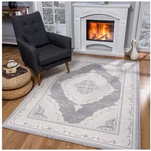 Sanat Teppich Harmony hellgrau B/L: ca. 160x220 cm - Hellgrau