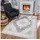 Sanat Teppich Harmony hellgrau B/L: ca. 160x220 cm - Hellgrau