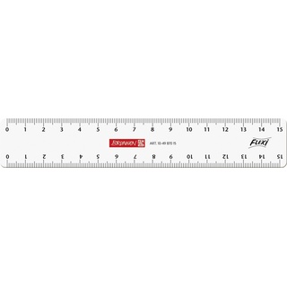 Brunnen Lineal 15 cm