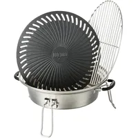 Grill Set Grillaufsatz Grillplatte und mehr 4-teilig für Raketenofen BBQ-Toro