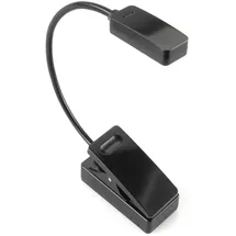 Bookchair LED Leselampe mit Klammer für Kindle, Schwarz