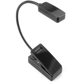 Bookchair LED Leselampe mit Klammer für Kindle, Schwarz