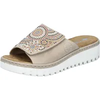 Rieker FSK Damen Sandalen für Damen, beige, Gr. 37 EU