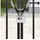 vidaXL Vorhängeschloss 2 pcs Silber Stahl
