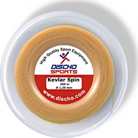 Tennissaite - DISCHO Kevlar Spin - 200 m