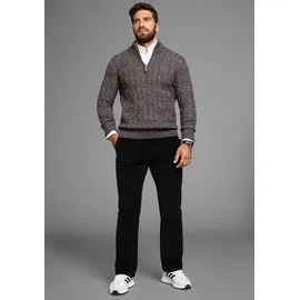 MAN'S WORLD Dehnbund-Hose Straight Fit Schwarz 58