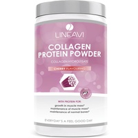LINEAVI Kollagen Proteinpulver | 400g | Kirsche