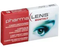 pharmaLENS® MONTHLY Lentilles +5.00 De Contact 3 pc(s)