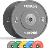 Olympic Bumper Plates 50mm 5-25kg Hartgummi Hantelscheiben IWF Standard