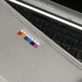 Tucano Colore Neoprenhülle für Notebook 15,6" und Apple MacBook Pro 16" - Schwarz
