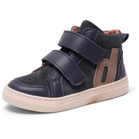 Bisgaard Kinder High Sneaker Jaxon Blau Leder