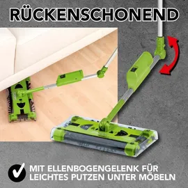 TV Werbung Unser Original Sweeper G2 Akku-Besen grün