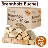 Flameup Kaminholz Brennholz Kaminholz Holz 5-500 kg Ofen Kamin Kaminofen Buche 30 cm, 25 kg