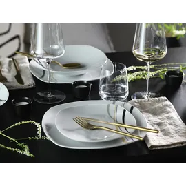 CreaTable Square City Line Tafelservice 18-tlg. weiß