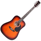 Classic Cantabile WS-10SB Westerngitarre Sunburst