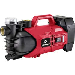 TOOLCRAFT GPG-L118 / TAWB-200 Akku-Gartenpumpe 2800 l/h 22 m TO-6908340